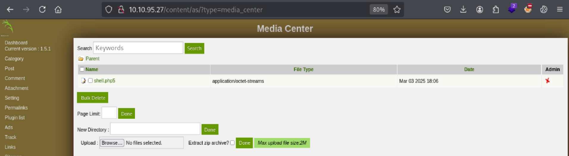 Triggering Reverse Shell Payload